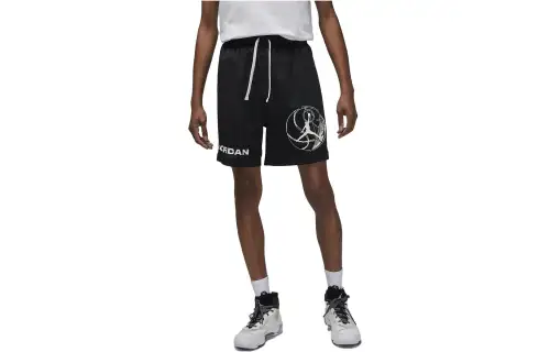 Jordan Casual Shorts Men's Black Moderate