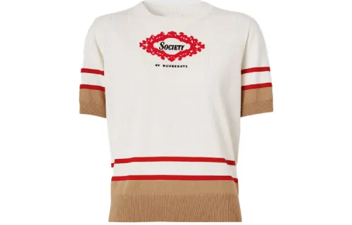 Burberry Loose Fit Sweater Women's White
