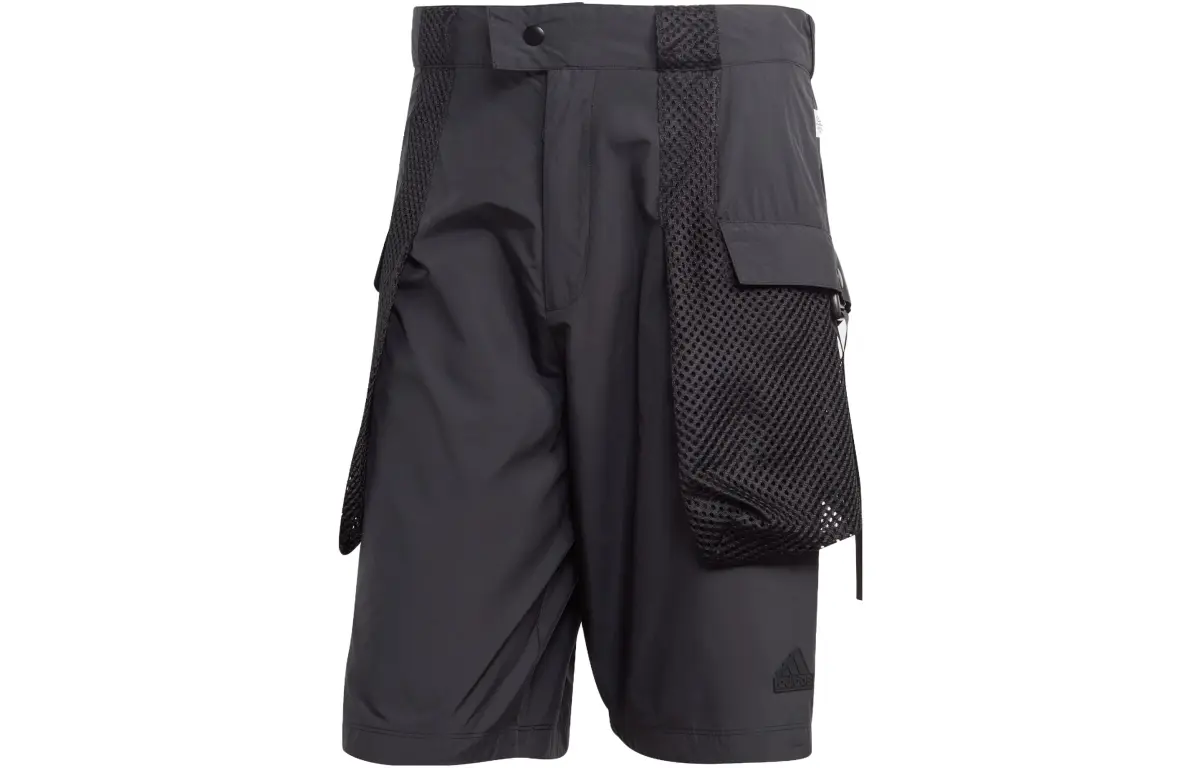 Adidas Casual Shorts Men's Black Moderate