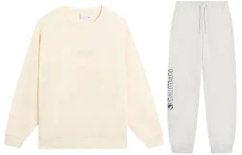 Li Ning Casual Sportswear Men's Crew Neck Moderate