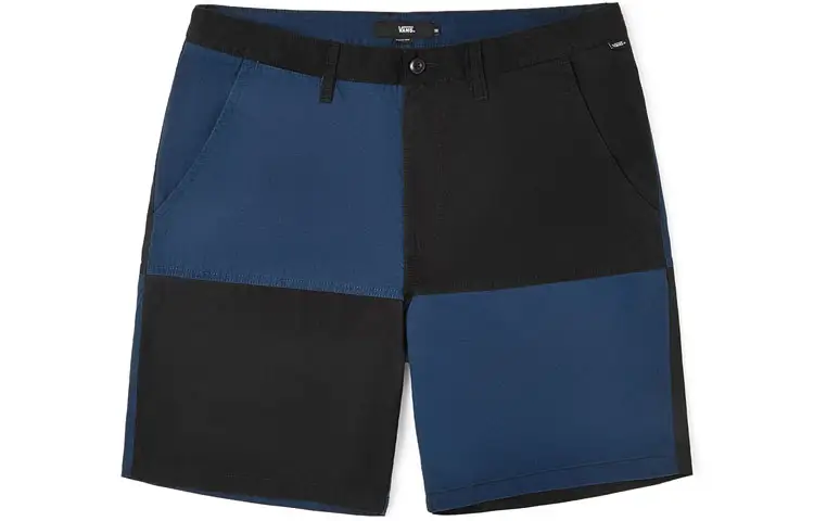 Vans Sports Shorts Men's Black Blue Moderate