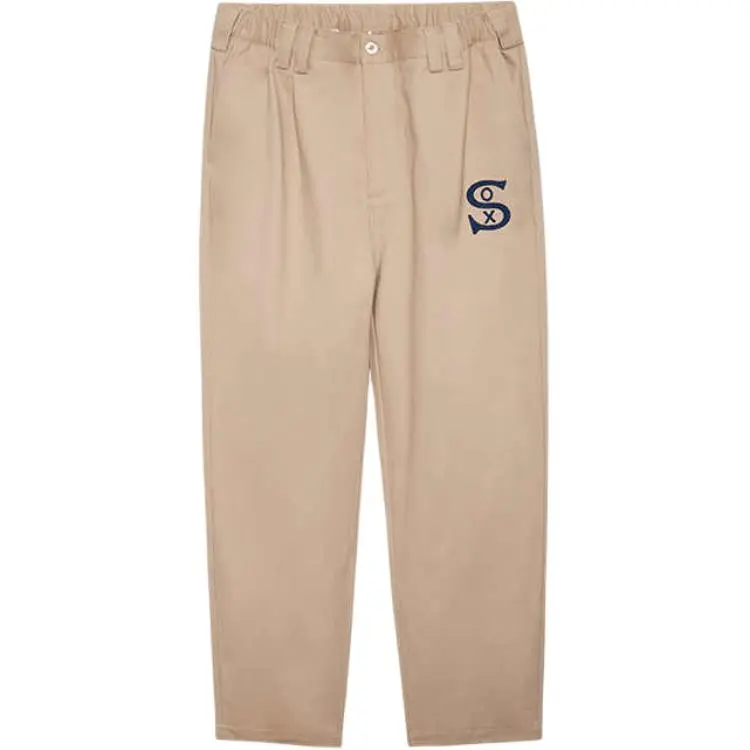 New Era Casual Pants Men's Khaki Moderate Straight Fit Pants