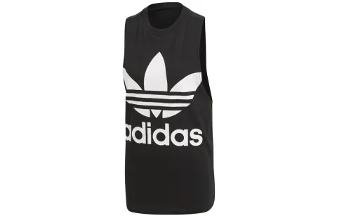 Adidas Originals Tank Tops Women's Black Crew Neck Moderate Other