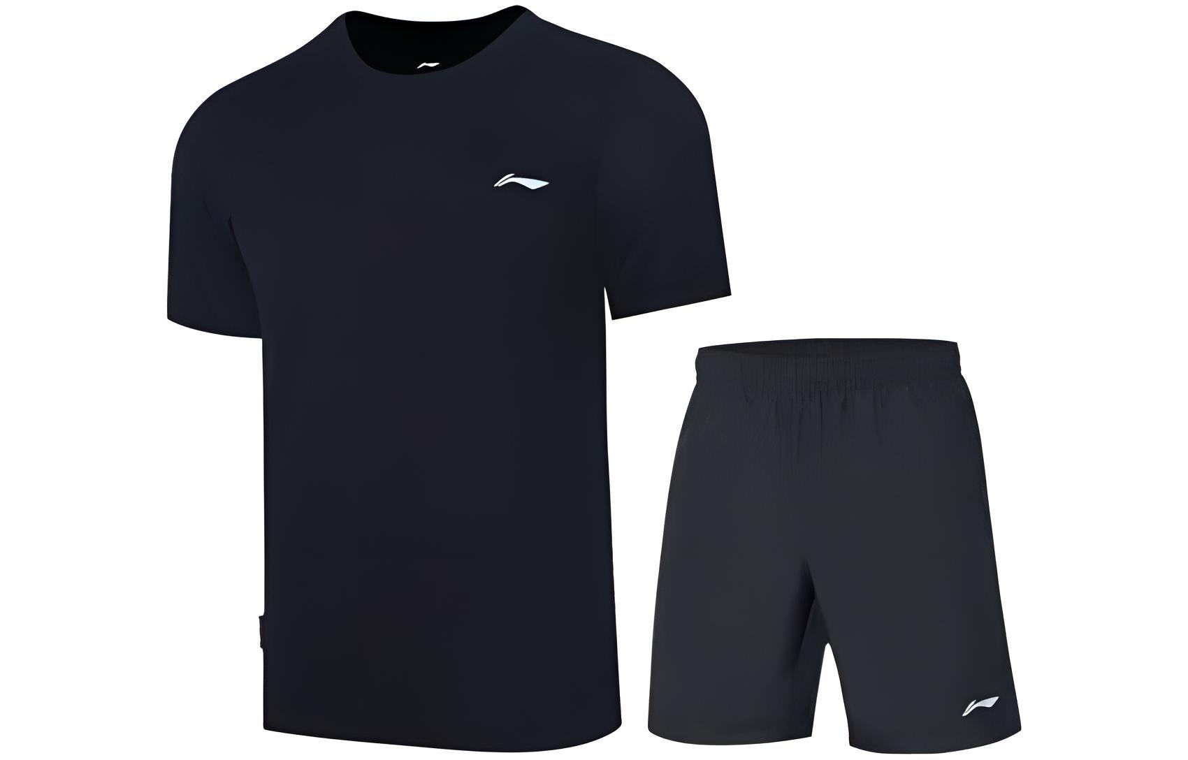 Li Ning Badminton Collection Casual Sportswear Men's Black