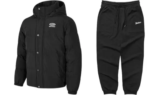 Skechers Casual Sportswear Unisex Carbon Black+Carbon Black