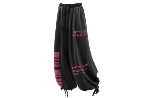 Football Japanese flashlight, breathable universal trousers for students for men and women, bouquet, loose straight fit