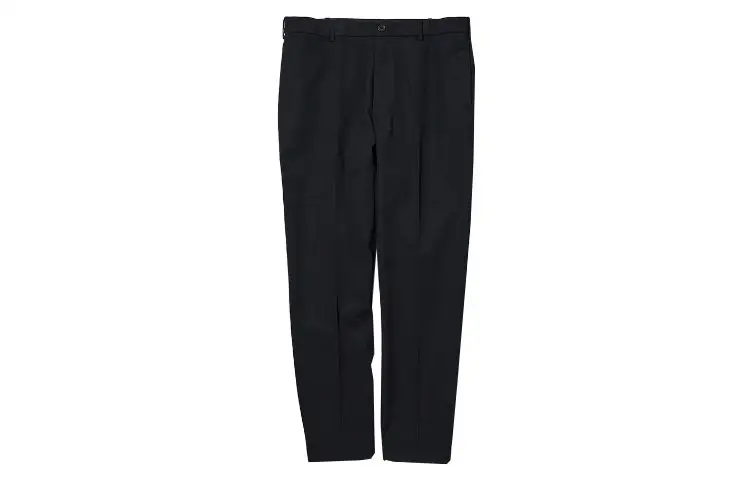 UNIQLO Casual Pants Men's Navy Blue Moderate Straight Fit Pants