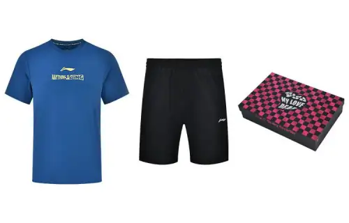 Li Ning Casual Sportswear Men's Crew Neck Moderate