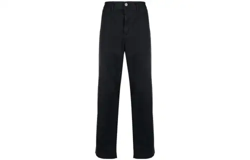 STONE ISLAND Casual Pants Men's Black Moderate Straight Fit Pants