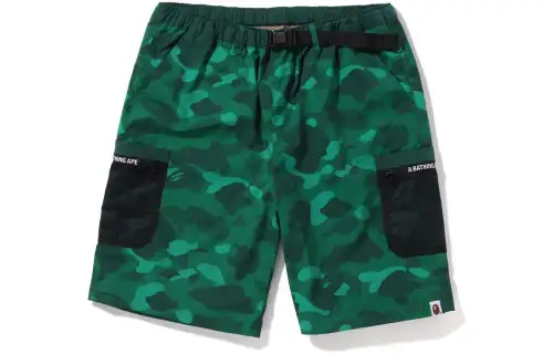 Bape Color Camo Mesh Pocket Shorts SS22