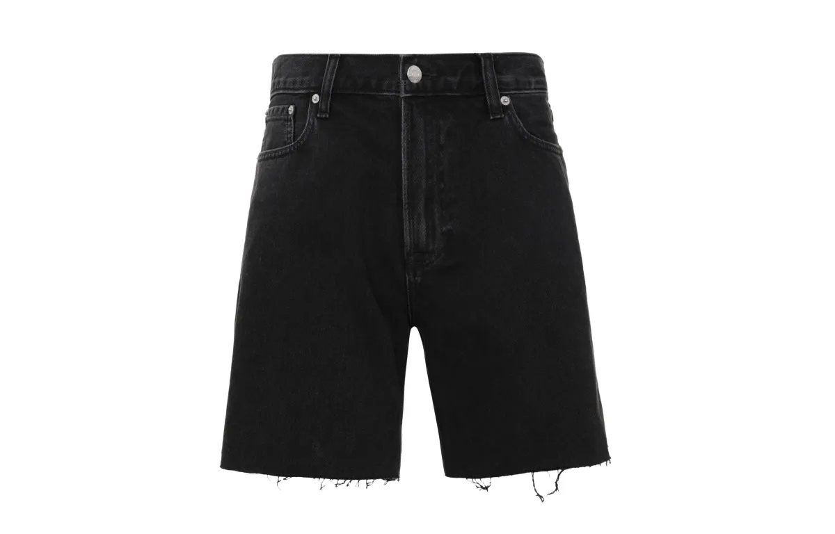 CALVIN KLEIN Denim Shorts Men's Black