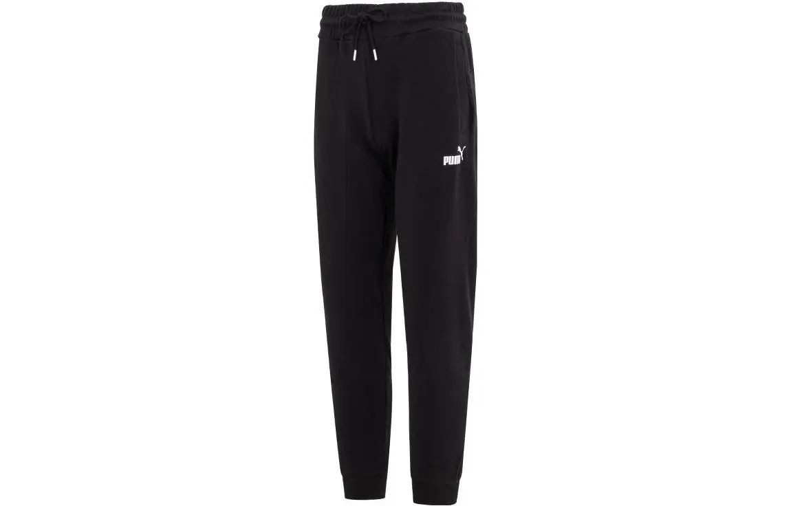 PUMA Casual Pants Men's Black Moderate