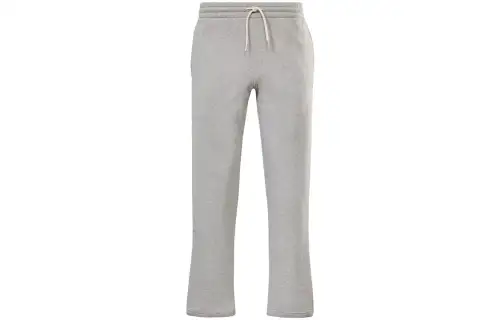 Reebok Casual Pants Men's Gray Moderate Straight Fit Pants