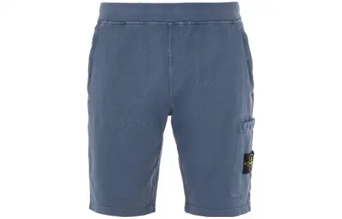 STONE ISLAND Casual Shorts Men's Blue Moderate