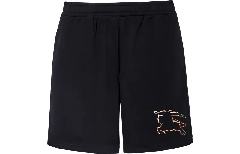 Burberry Check Ekd Cotton Shorts