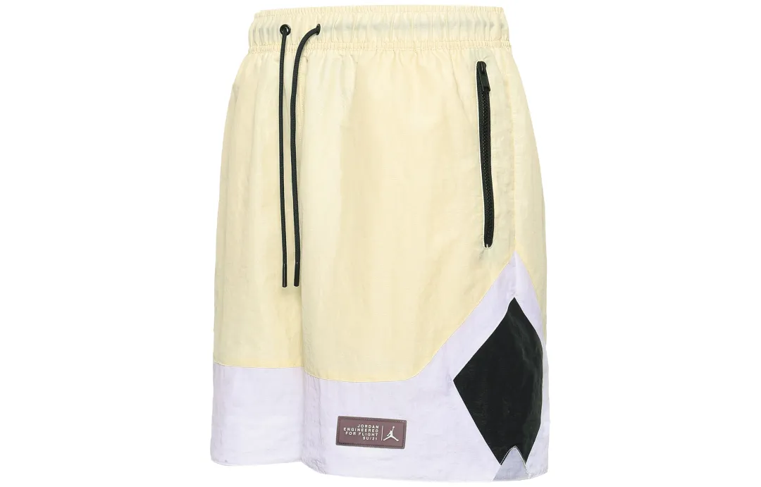 Jordan Sports Shorts Men's Beach Light Yellow Moderate