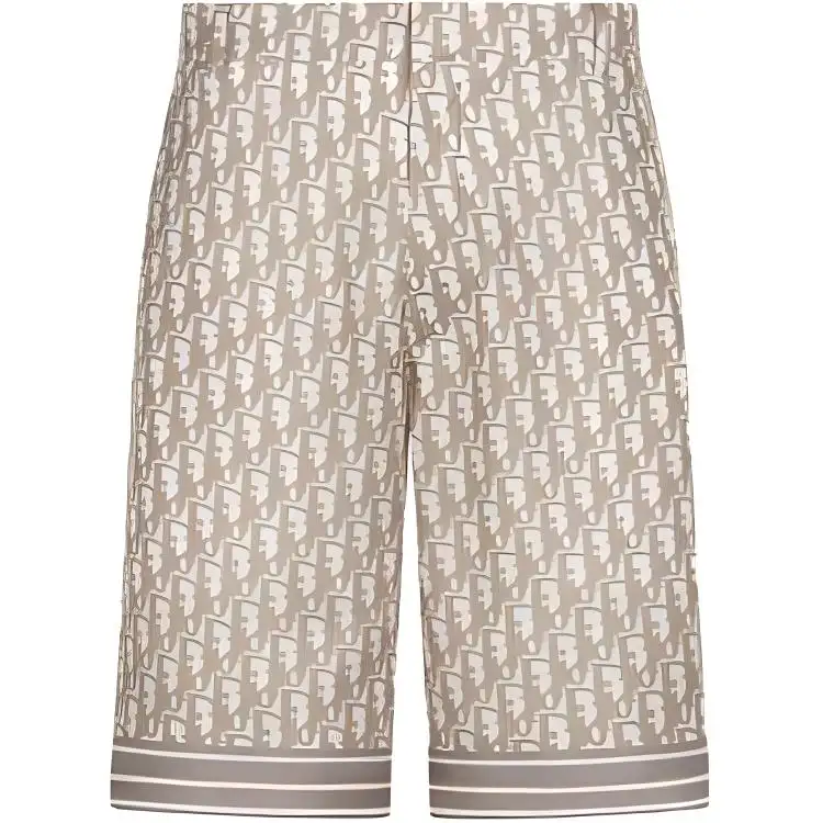 DIOR SS23 Casual Shorts Men's Beige Yellow