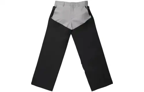 Burberry Casual Pants Men's Gray Moderate Straight Fit Pants