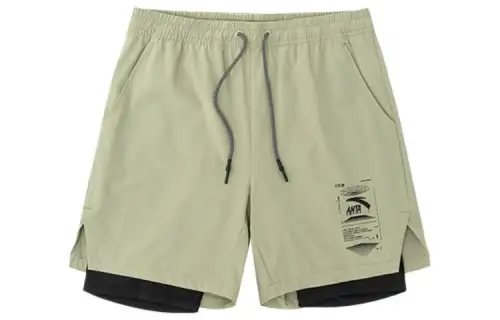 ANTA Variety Training Collection Casual Shorts Men's Green Moderate