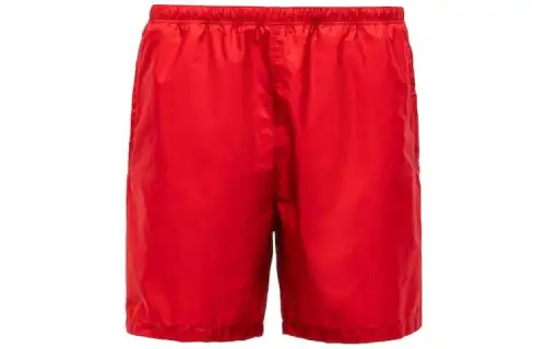 PRADA Casual Shorts Men's Red Moderate