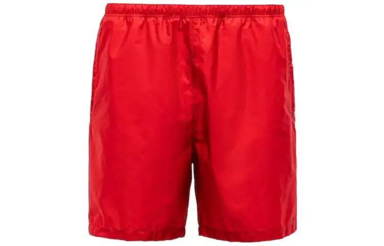 PRADA Casual Shorts Men's Red Moderate