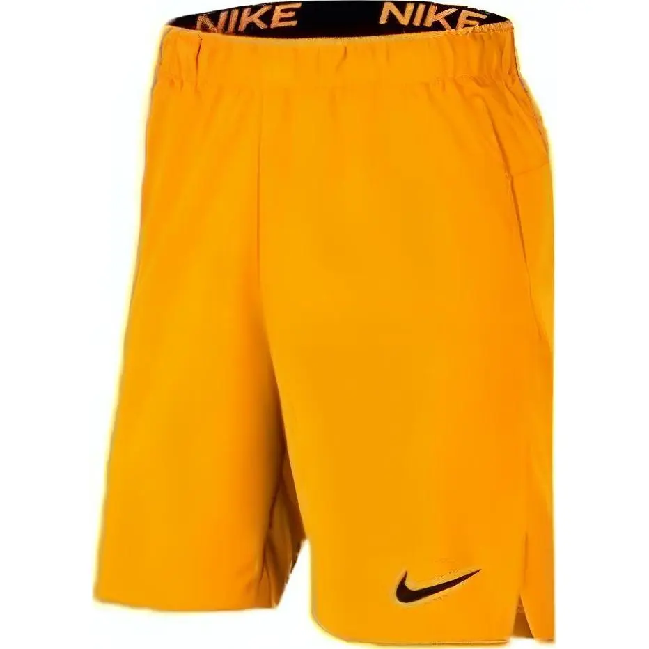 Nike Elastic Casual Shorts Men's Orange