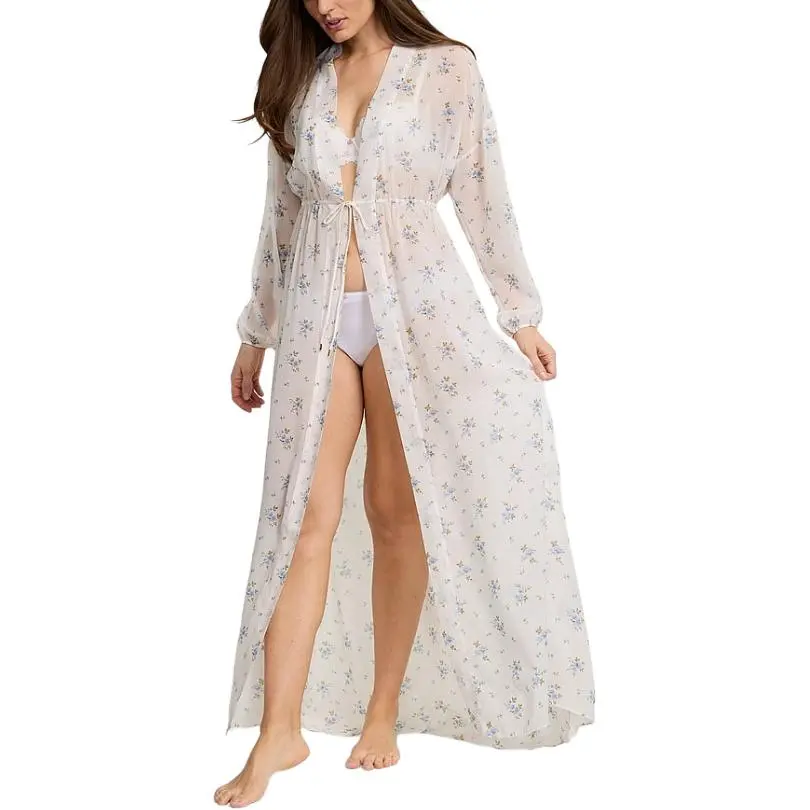 Victoria's Secret Sleep Robe Women's White
