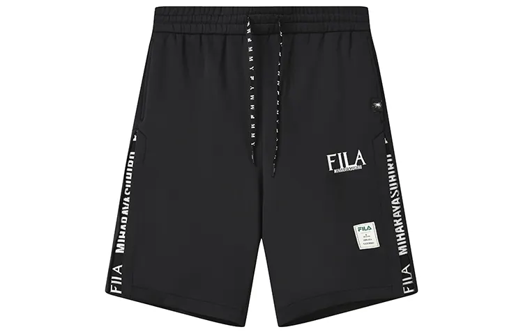 FILA x MIHARA YASUHIRO FILA X MIHARA YASUHIRO Knitted Shorts Men's Jet Black