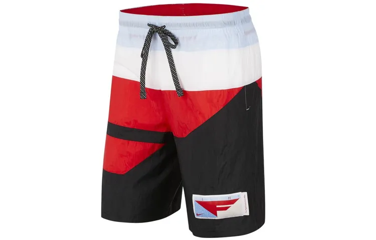 Nike Sports Shorts Men's Black Red Blue Moderate