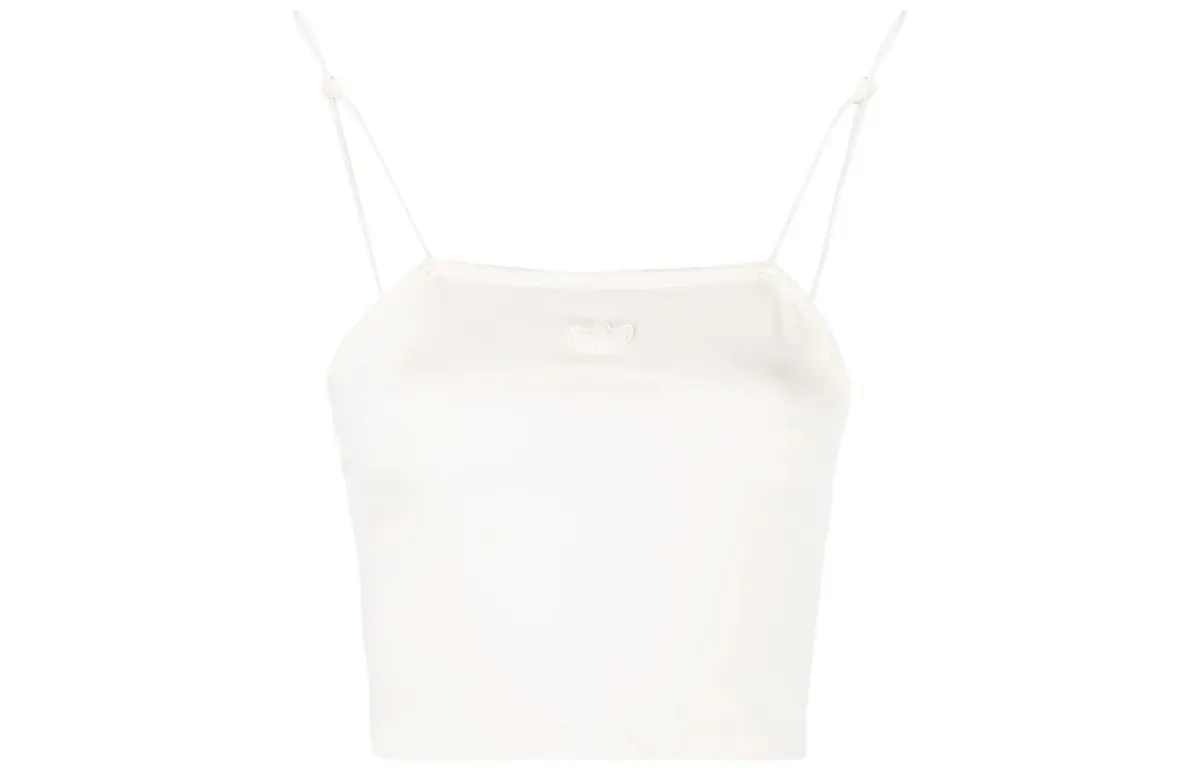 Adidas Originals Tank Tops Women's White Straight Fit