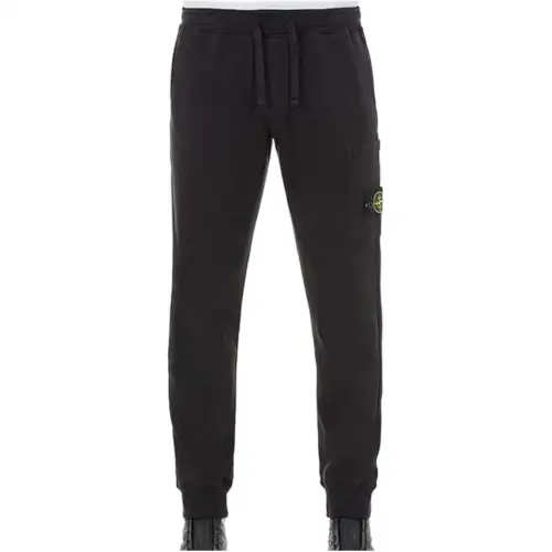 STONE ISLAND Casual Pants Men's Black