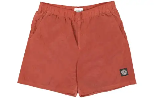 STONE ISLAND Casual Shorts Men's Brick Red Moderate