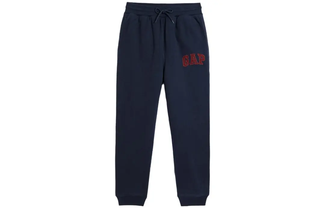 GAP Fashion Faux Sherpa Sports Cuffed Pants Loose Fit Fleece Lined Thermal Casual Pants Men's