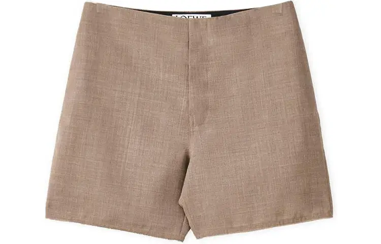 LOEWE Casual Shorts Men's Khaki Moderate