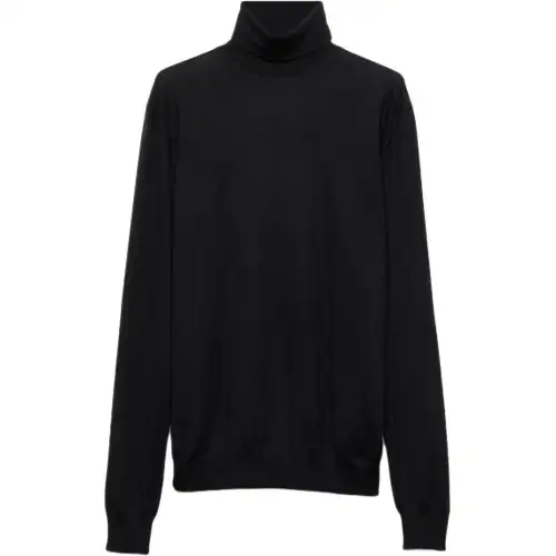 PRADA Cashmere Sweater Men's Black