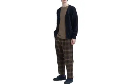 UNIQLO Casual Pants Unisex Dark Umber