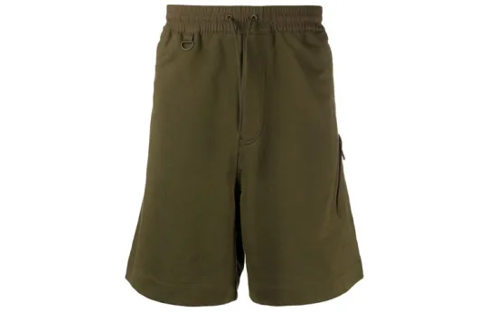 Y 3 Sports Shorts Men's Green Moderate