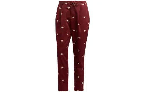 Adidas Originals Graphic Archive Casual Pants Japan Version Men's Contour Red