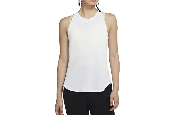 Nike Tank Tops Women's White Racerback