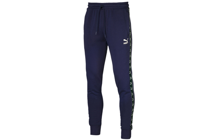 PUMA Sports Pants Unisex Tweed Blue Moderate