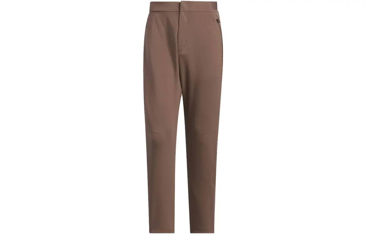 Adidas Casual Pants Men's Stratum Dark Earthy Brown Moderate Slim Fit Pants