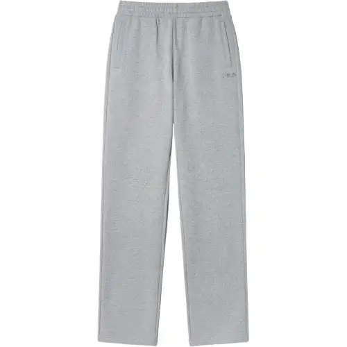FILA Casual Pants Unisex Gray Moderate Straight Fit Pants