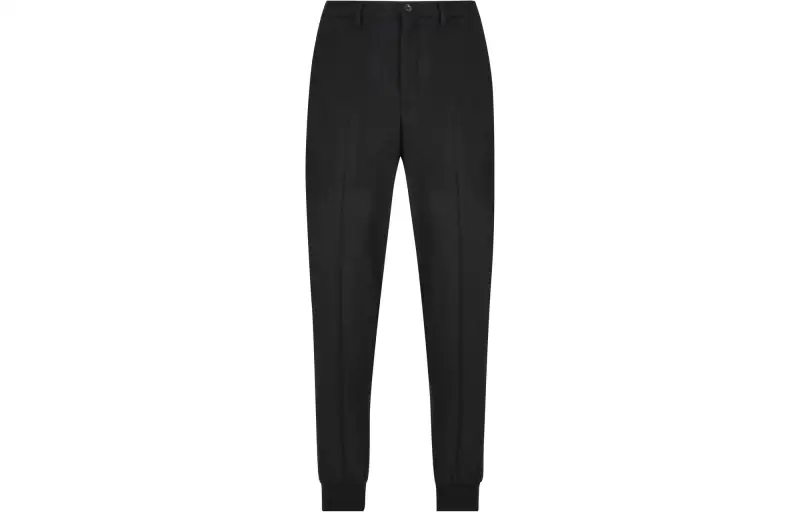 PRADA Buttoned Tapered Leg Pants