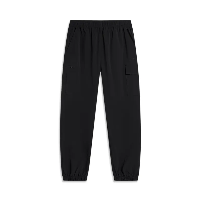 Li Ning Sports Life Collection Casual Pants Men's Black