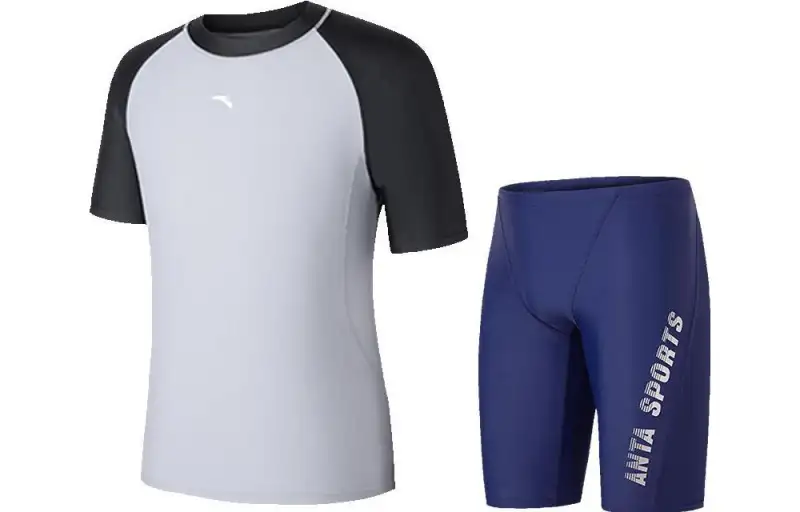 ANTA Swimming Shorts Men's Set Black, Gray, Blue Moderate