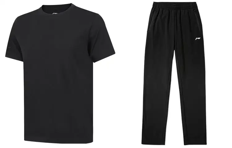 Li Ning Casual Sportswear Men's Crew Neck Moderate