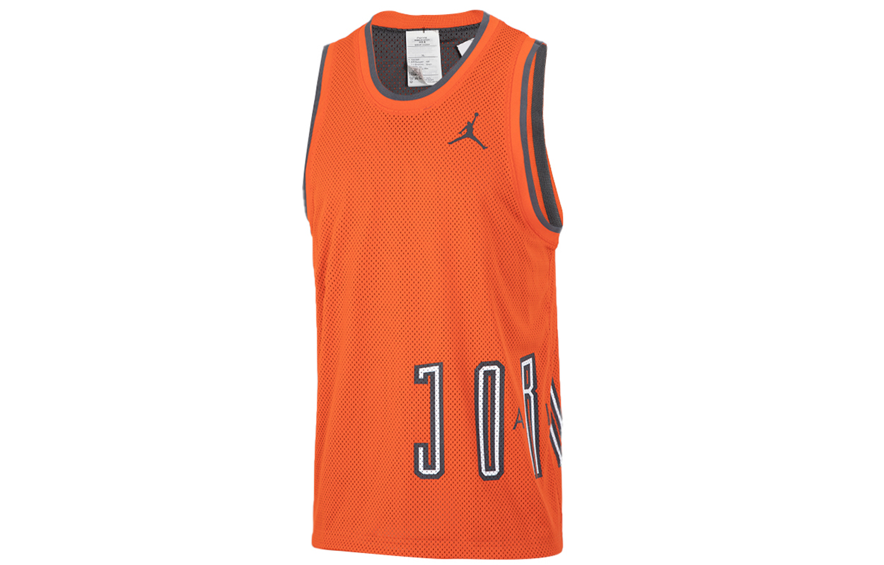 Jordan Basketball Jerseys Men’s Orange Moderate Straight Fit