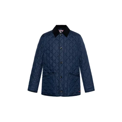 Burberry FW24 Puffer Jacket Men's Dark Blue