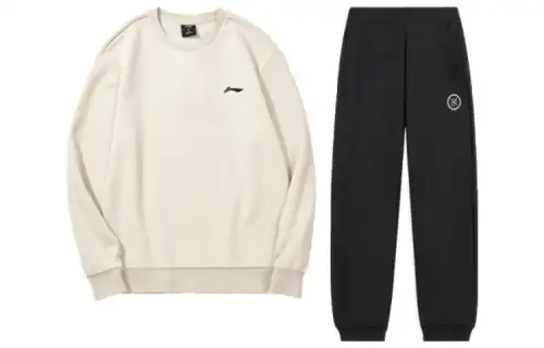 Li Ning Casual Sportswear Men's Crew Neck Moderate