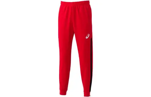 ASICS Casual Pants Men's Red Moderate Cuffed Pants